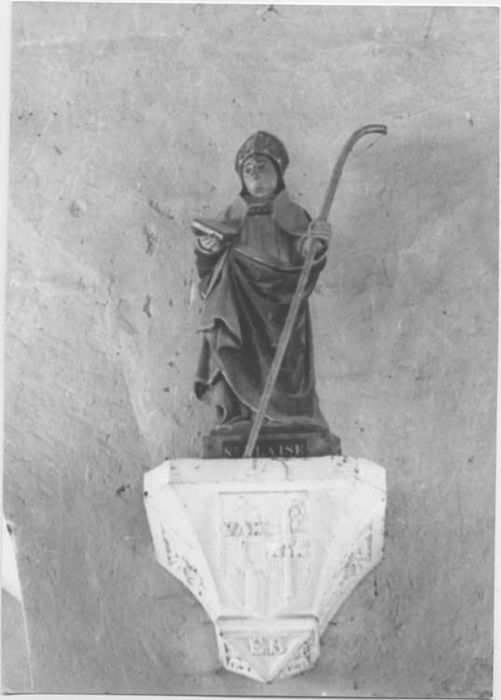 statue : Saint Blaise