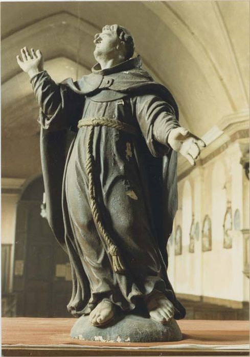 statue : Saint moine