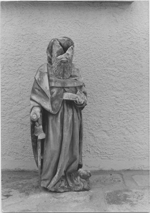 statue : Saint Antoine l'ermite