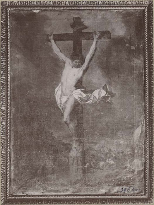 tableau : Christ en croix - © Ministère de la Culture (France), Médiathèque du patrimoine et de la photographie, diffusion GrandPalaisRmn Photo