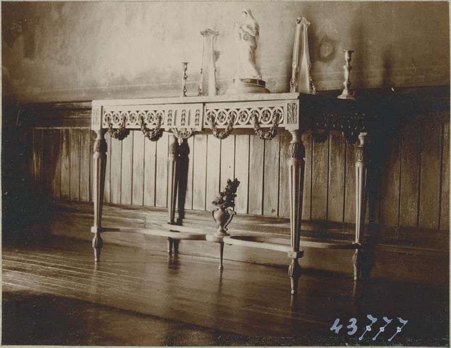 Mobilier de la salle du conseil de l'hôpital de Chagny (ensemble historique mobilier)
