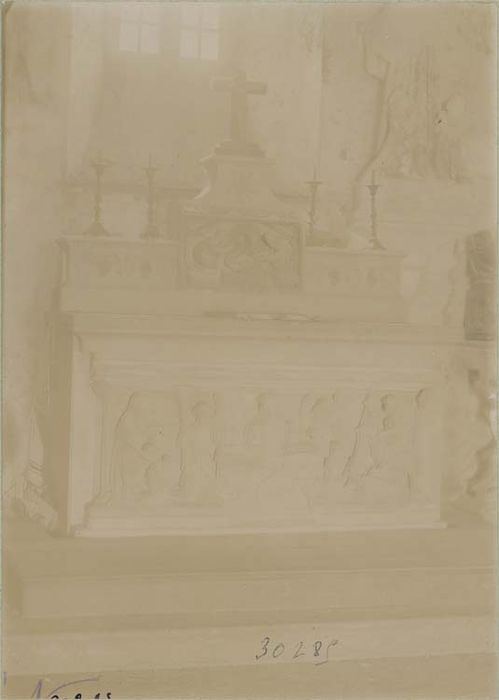 bas-relief : la Nativité