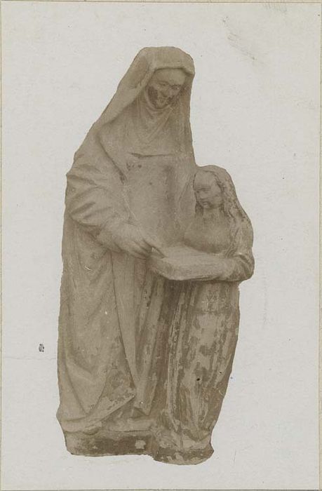 groupe sculpté : Sainte Anne et la Vierge