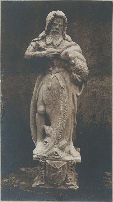 groupe sculpté : Saint Jean-Baptiste