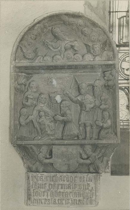 bas-relief : l'Adoration des Mages