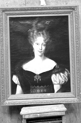 Portrait de la duchesse de Berry, peinture sur toile