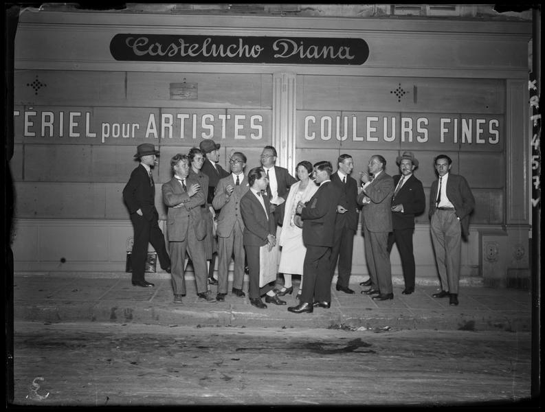 [Après l'inauguration de l'exposition du sacre du printemps]