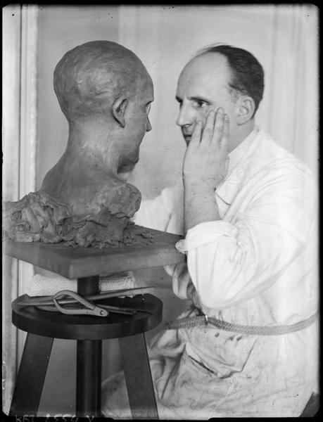Le sculpteur aveugle Scapini