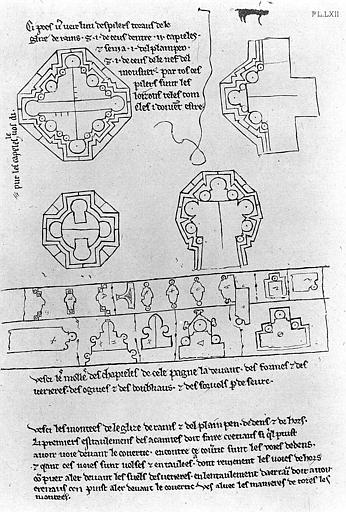 Plans des piliers