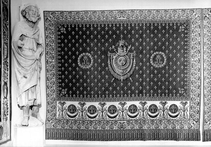 Tapis du sacre de Charles X, aux Armes de France