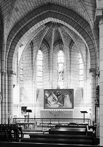 Vue intérieure du choeur