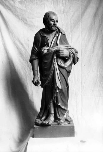 statue du retable : saint Pierre