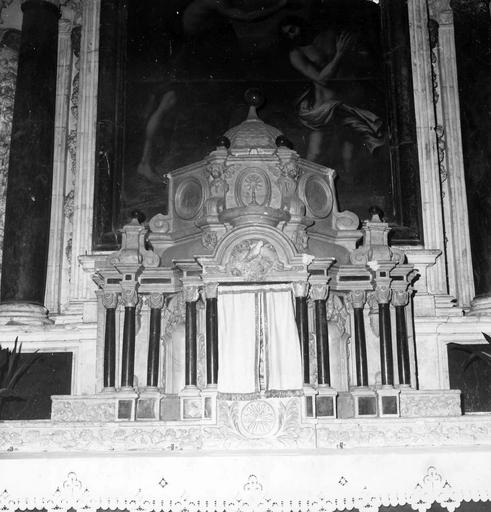 retable du maître-autel, tabernacle