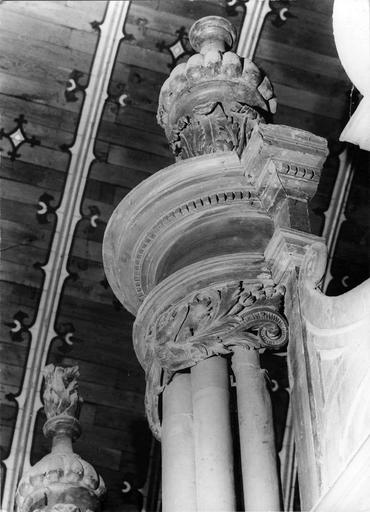 buffet d'orgue provenant du prieuré de Château-l'Hermitage