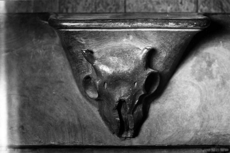 stalles du choeur, détail d'une miséricorde sculptée