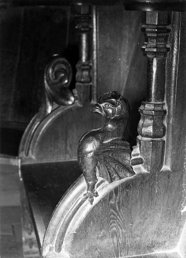 stalles, détail des parcloses