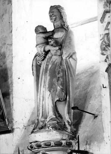 statue : Vierge à l'Enfant - © Ministère de la Culture (France), Médiathèque du patrimoine et de la photographie (objets mobiliers), tous droits réservés