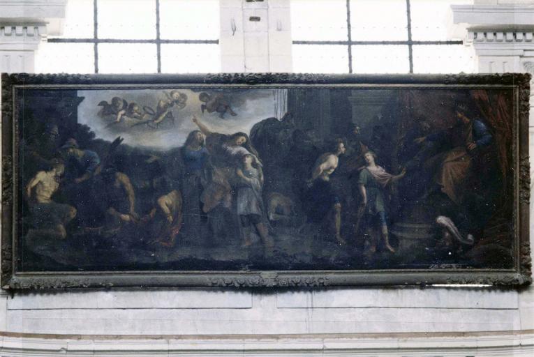 Tableau : Le Martyre des Macchabées par Bouard