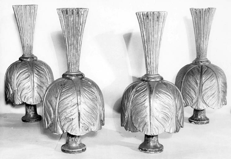4 panaches de dais - © Ministère de la Culture (France), Médiathèque du patrimoine et de la photographie (objets mobiliers), tous droits réservés