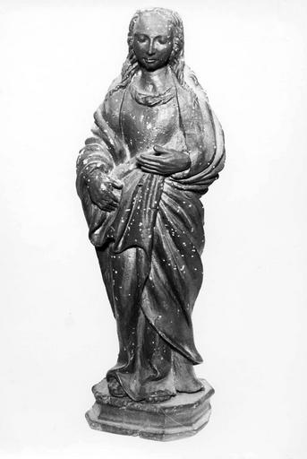 statuette : Vierge de l'Annonciation - © Ministère de la Culture (France), Médiathèque du patrimoine et de la photographie (objets mobiliers), tous droits réservés