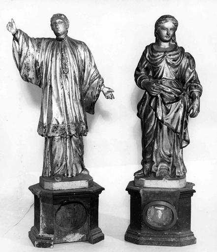 statuette-reliquaire : Saint Louis de Gonzagues ? - © Ministère de la Culture (France), Médiathèque du patrimoine et de la photographie (objets mobiliers), tous droits réservés