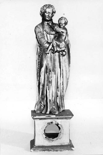 statuette-reliquaire : Saint Antoine de Padoue