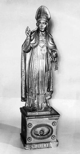 statuette-reliquaire : Saint Julien