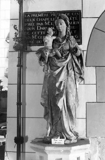 statue : Vierge à l'Enfant - © Ministère de la Culture (France), Médiathèque du patrimoine et de la photographie (objets mobiliers), tous droits réservés