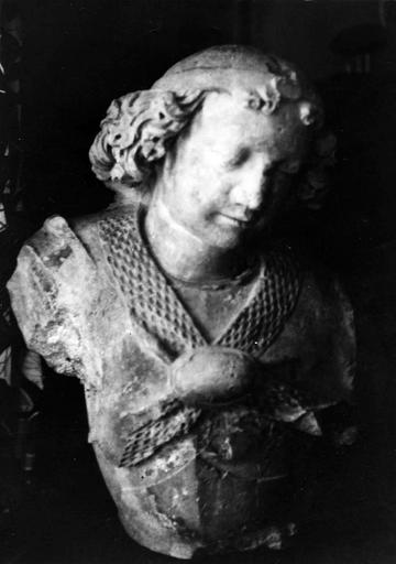 statue : Saint Michel, fragment