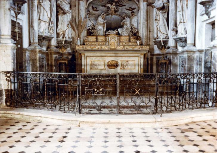 clôture de choeur (grille de communion)