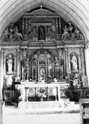 retable, tabernacle du choeur