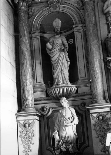 statue : saint Julien, retable du choeur