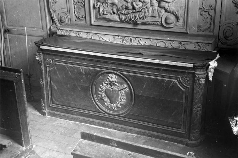 autel de la chapelle de la Vierge