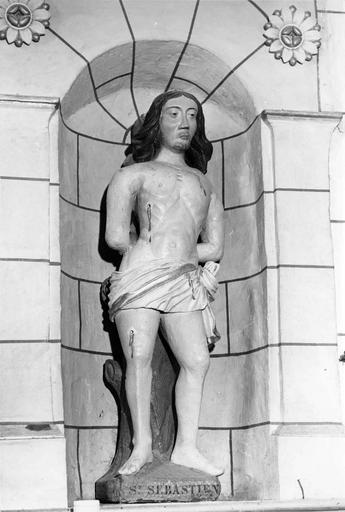 statue : saint Sébastien
