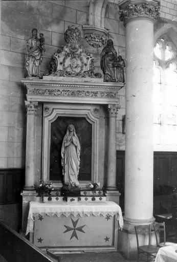 retable latéral nord