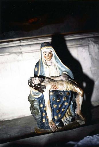 groupe sculpté : Vierge de Pitié