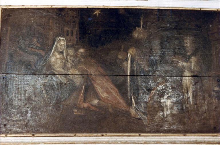 tableau de l'ancien maître-autel : L'Adoration des Mages