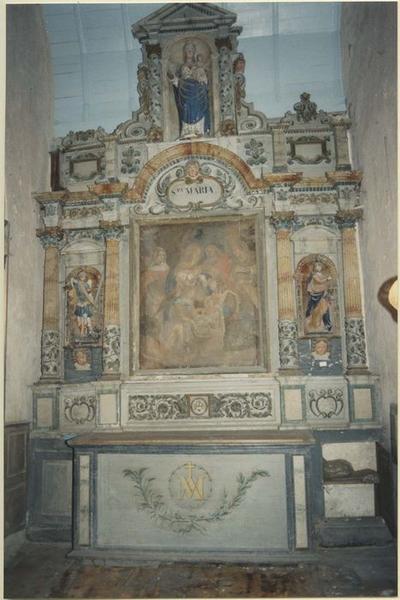 retable, vue générale - © Ministère de la Culture (France), Médiathèque du patrimoine et de la photographie (objets mobiliers), tous droits réservés