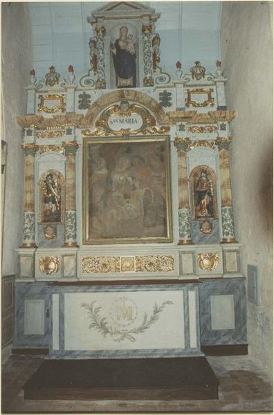 retable, vue générale - © Ministère de la Culture (France), Médiathèque du patrimoine et de la photographie (objets mobiliers), tous droits réservés