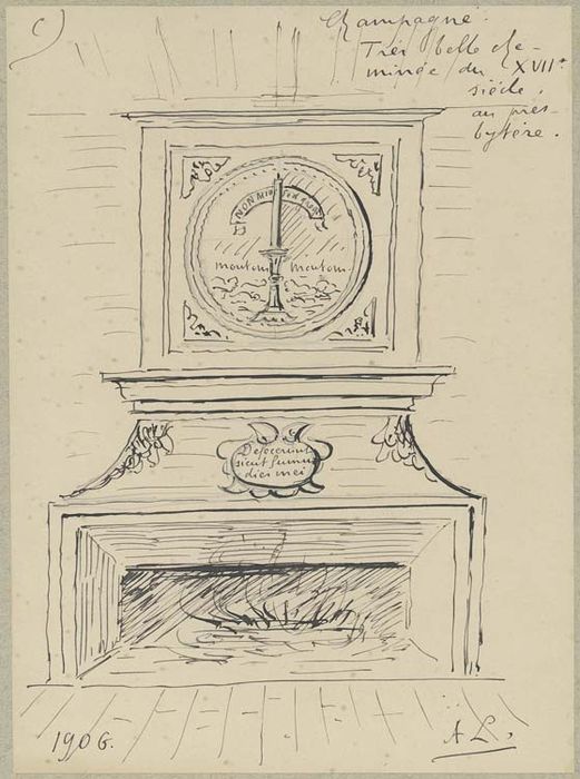 cheminée - © Ministère de la Culture (France), Médiathèque du patrimoine et de la photographie, diffusion RMN-GP