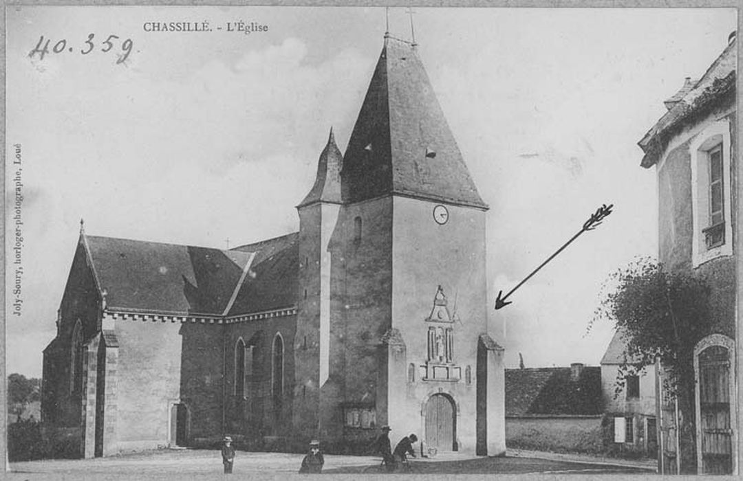 Eglise paroissiale : Ensemble nord-ouest, vue générale