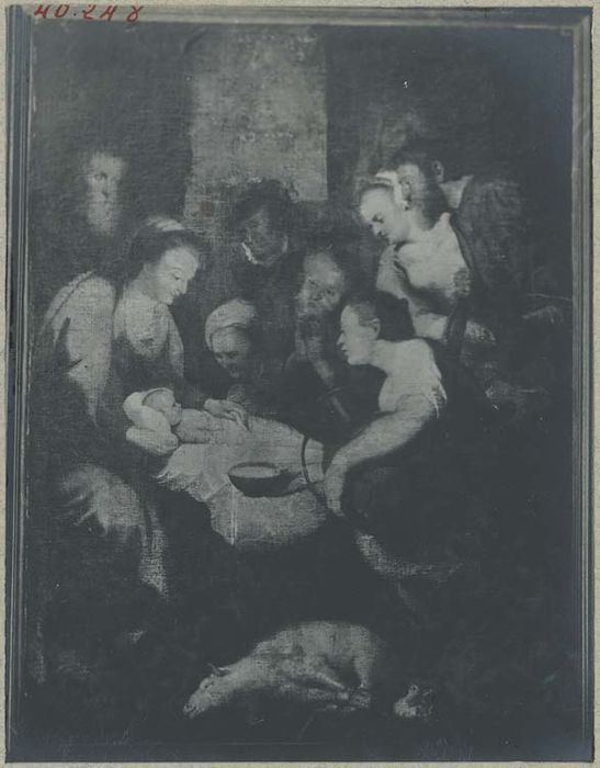 Tableau : L'Adoration des bergers