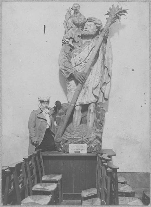 statue : Saint Christophe