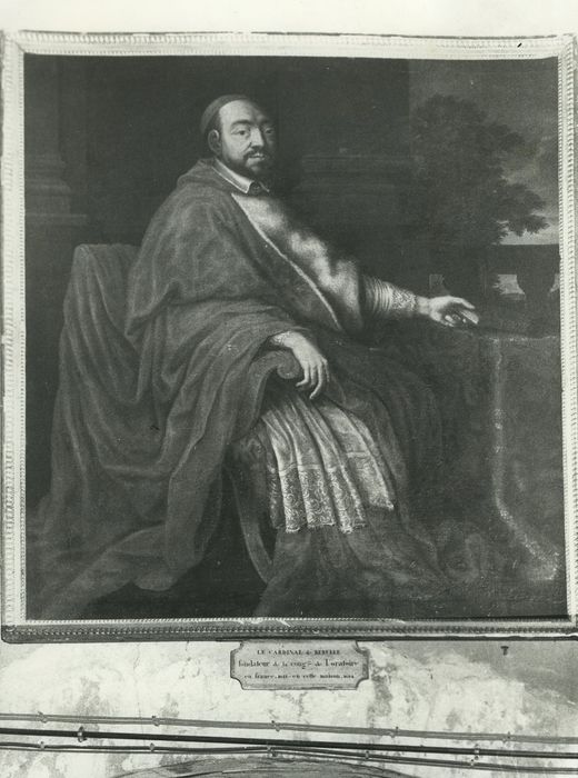 tableau : Portrait du cardinal de Bérulle - © Ministère de la Culture (France), Médiathèque du patrimoine et de la photographie, diffusion RMN-GP