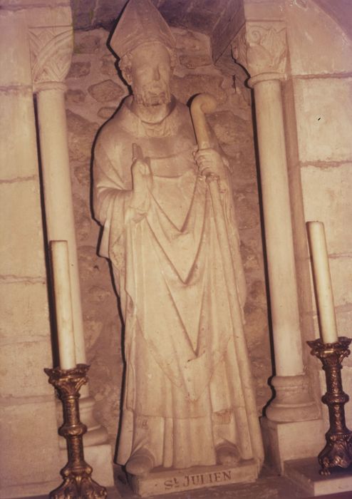 statue : Saint Julien - © Ministère de la Culture (France), Médiathèque du patrimoine et de la photographie, diffusion RMN-GP