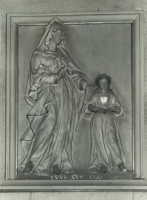 bas-relief : Education de la Vierge - © Ministère de la Culture (France), Médiathèque du patrimoine et de la photographie, diffusion RMN-GP