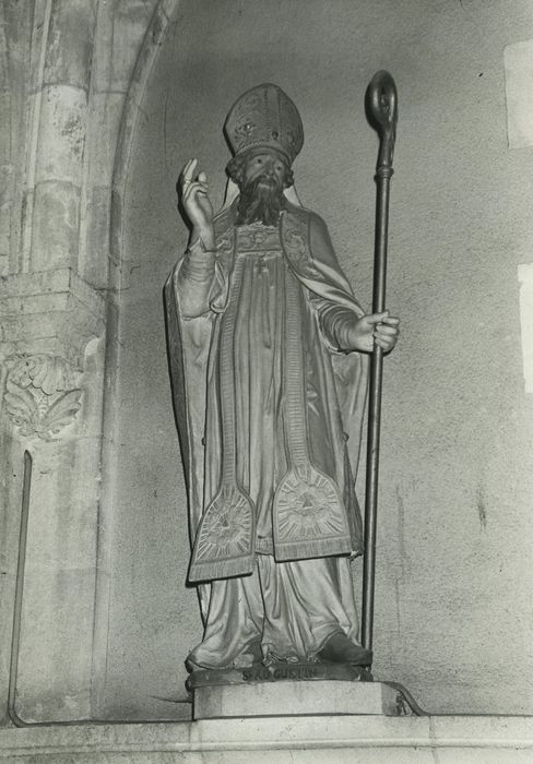 statue : Saint Augustin - © Ministère de la Culture (France), Médiathèque du patrimoine et de la photographie, diffusion RMN-GP