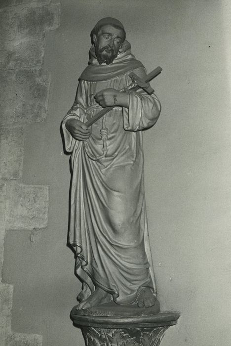 statue : Saint François - © Ministère de la Culture (France), Médiathèque du patrimoine et de la photographie, diffusion RMN-GP