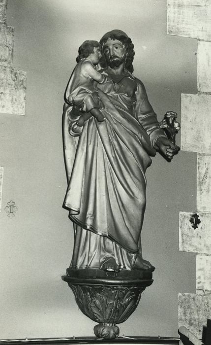 statue : Saint Joseph et l'Enfant Jésus - © Ministère de la Culture (France), Médiathèque du patrimoine et de la photographie, diffusion RMN-GP