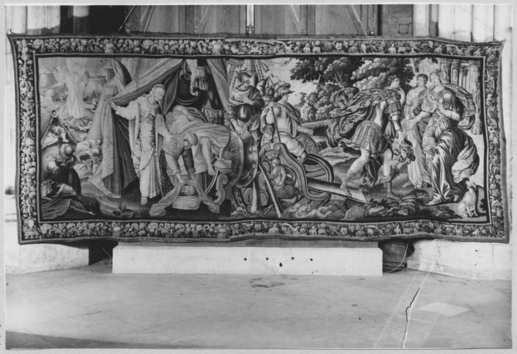 pièce murale : Esther devant Assuérus